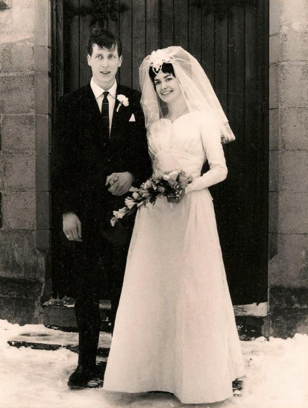 The Northern Echo: Ray and Beryl Hankin at their wedding in 1963